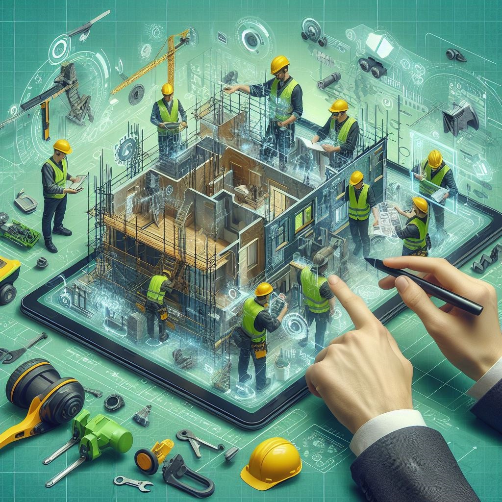 امنیت و ایمنی در ساختمان سازی با واقعیت گسترده