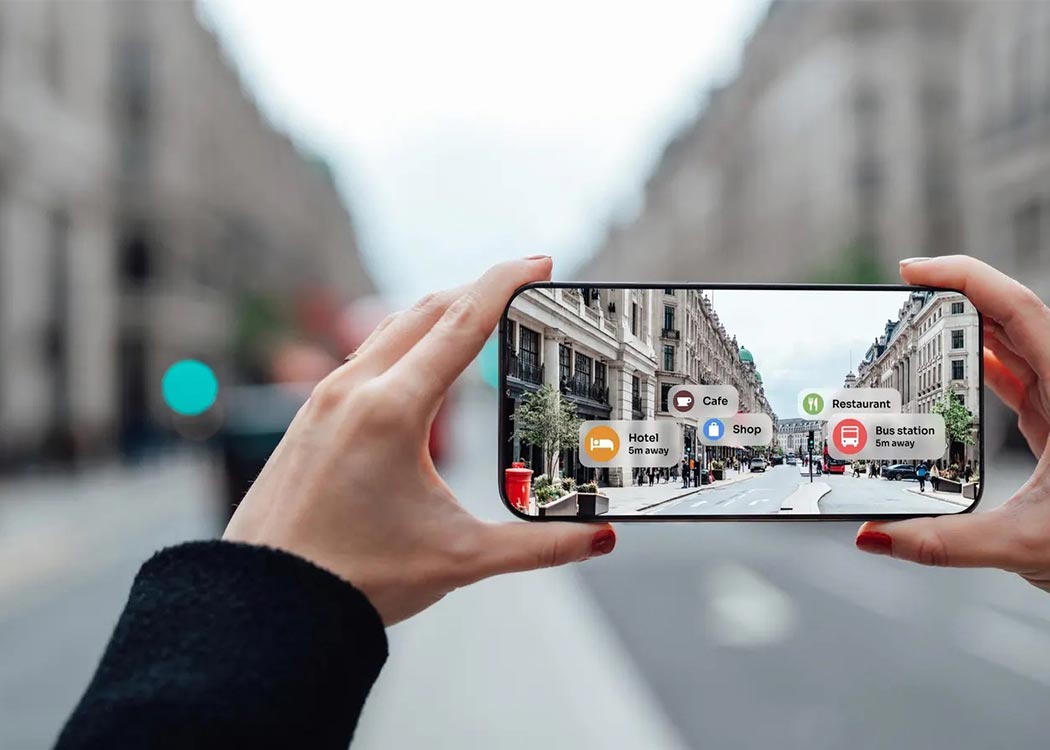 نمایش اطلاعات با استفاده از واقعیت افزوده